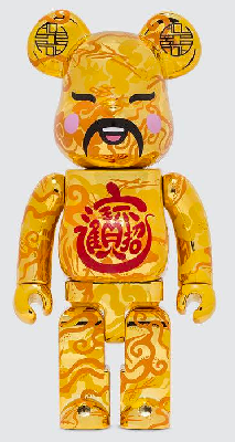 God of Wealth ACU Bearbrick 400%